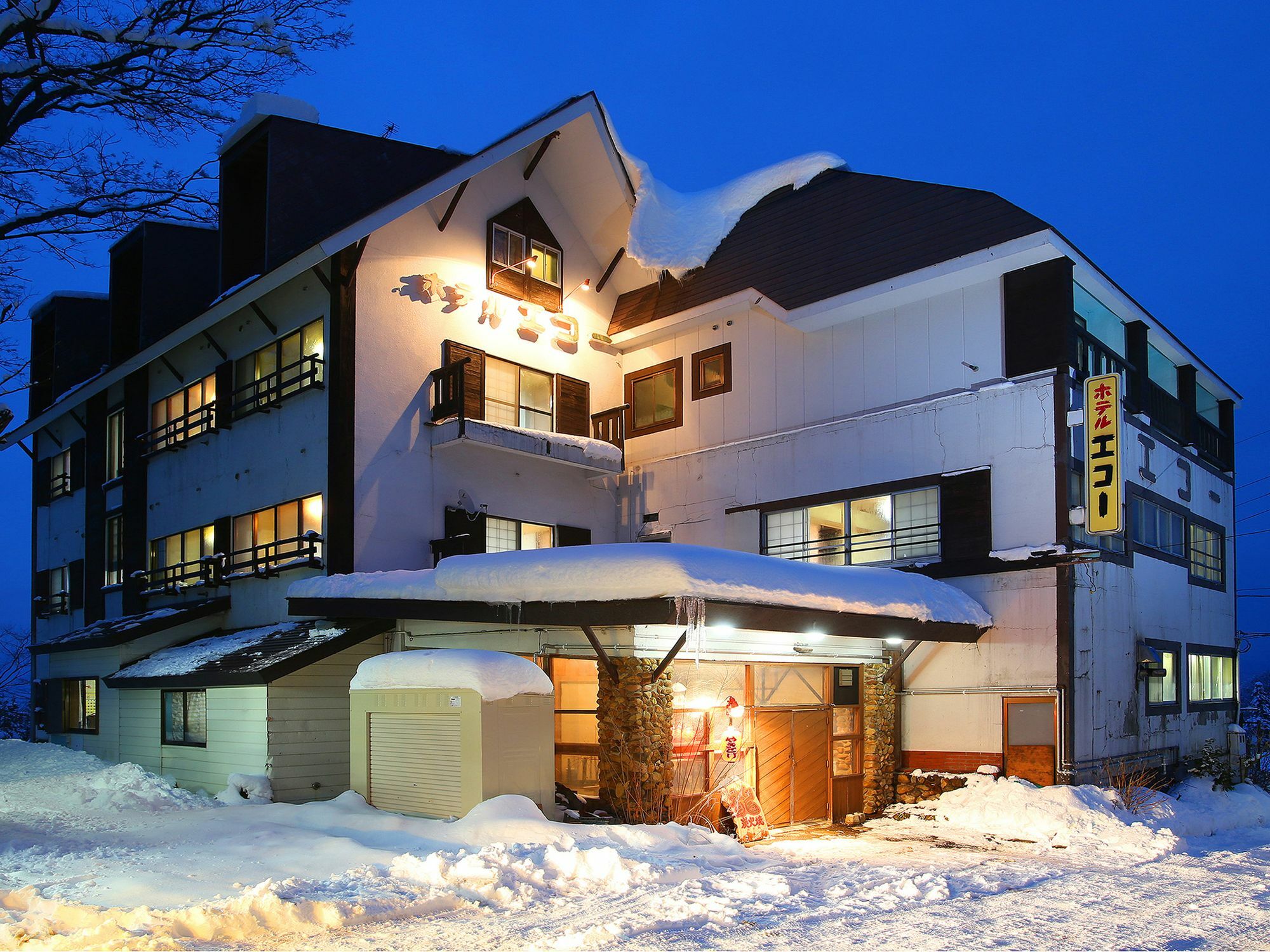 Onsen Yado Echo Hotel Myoko Luaran gambar
