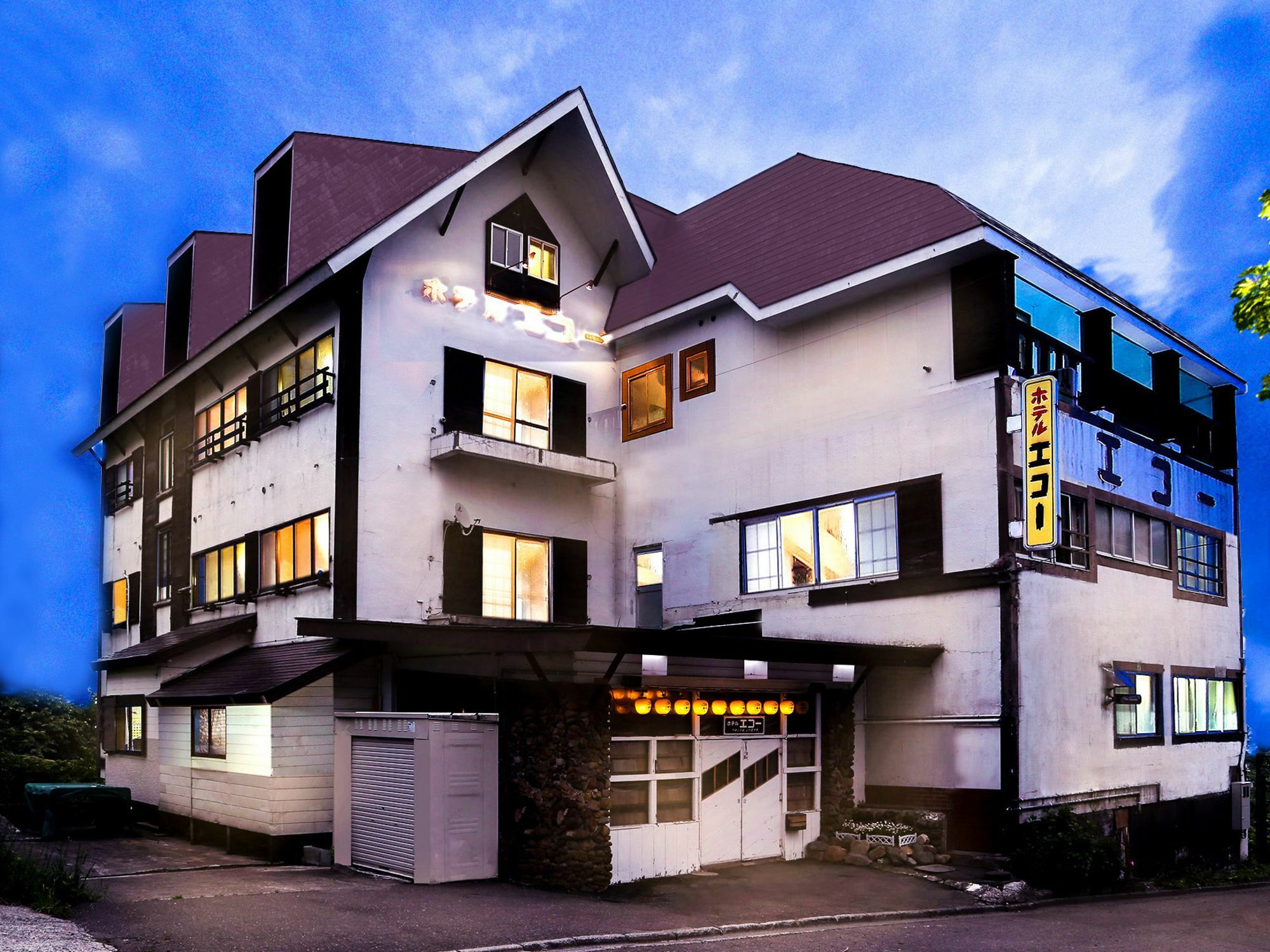 Onsen Yado Echo Hotel Myoko Luaran gambar